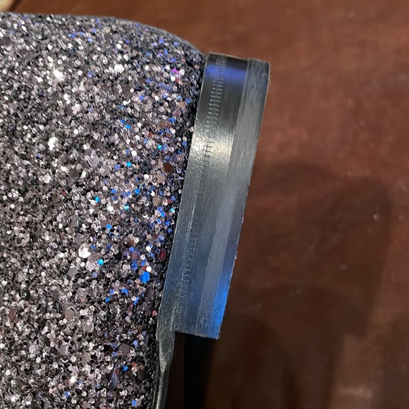 Jimmy Choo glitter shoes brand new with out box or dust bags NEW never used - Picture 11 of 12